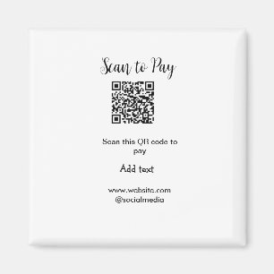 Imã Digitalizar para pagar digitalização código QR adi