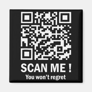 Imã Digitalize-me Você Não Vai se Arrepender É um Qr T