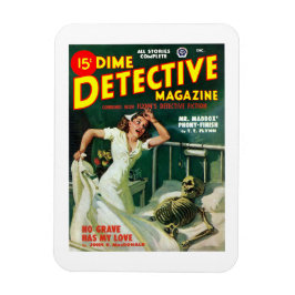 Ímã Dime Detetive Magazine (Dez, 1948)