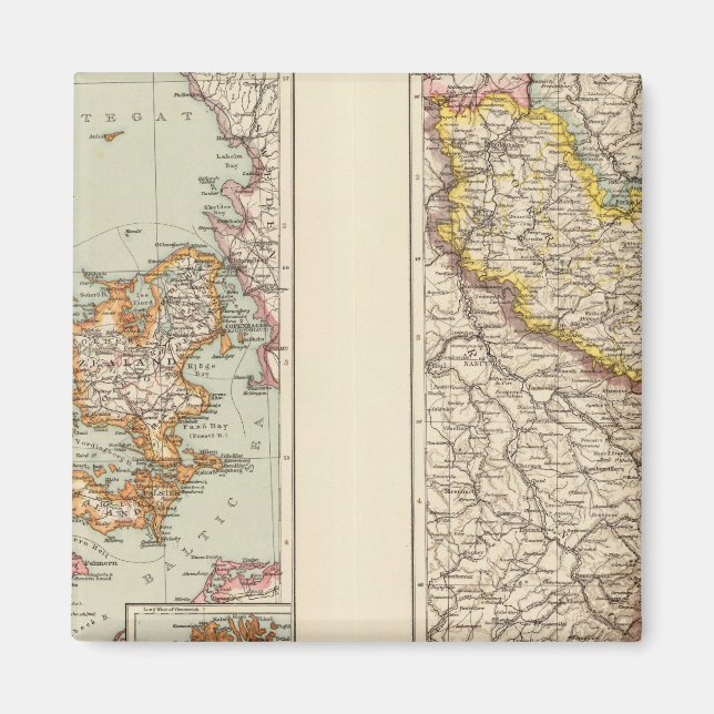 Imã Dinamarca, Alsace Lorraine, Palatinado (Frente)