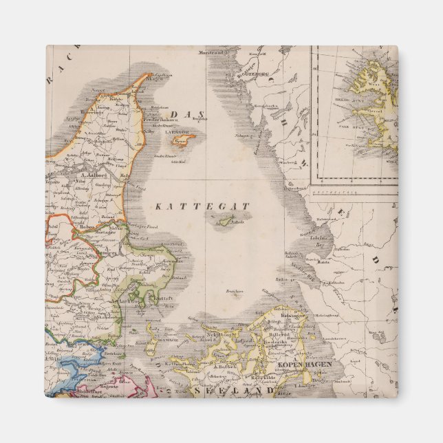 Imã Dinamarca e Alemanha (Frente)