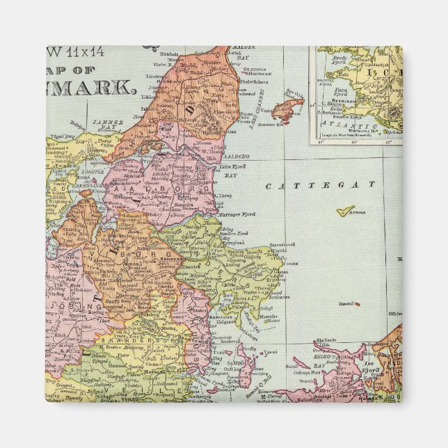 Imã Dinamarca e Islândia (Frente)