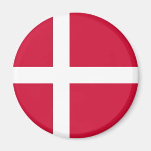 Imã Dinamarca Flag Magnet