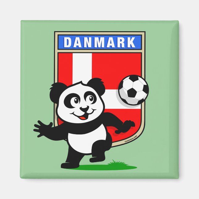 Imã Dinamarca - Futebol Panda (Frente)