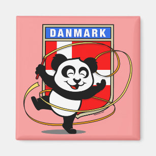 Imã Dinamarca ginástica ritmada Panda