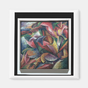 Imã Dinamismo do corpo, 1913 (óleo em canvas)