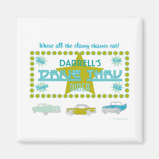 Imã Diner Retro Drive-Thru (grn)