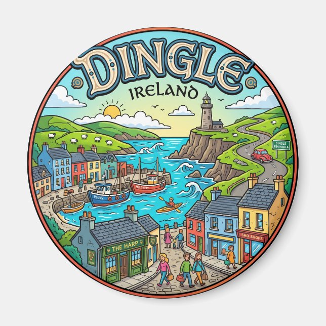 Imã Dingle Irlanda (Frente)