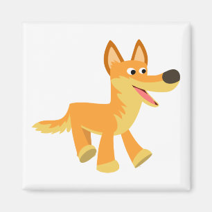 Imã Dingo bonito dos desenhos animados