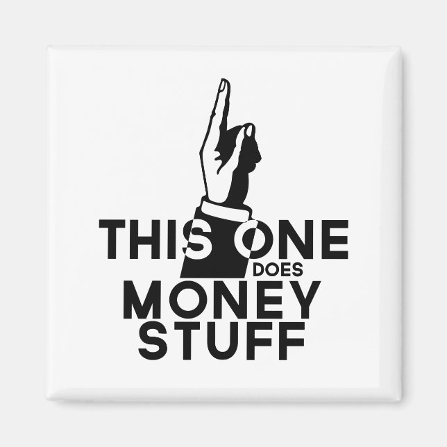 Imã Dinheiro Engraçado - Vintage Este Faz Dinheiro (Frente)