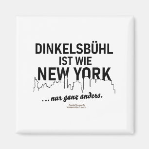 Imã Dinkelsbühl É Como Nova York Dizendo Sobre Dinkels