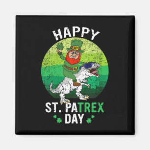 Imã Dino Dia de São Patrício Shirt Kids Toddler Boys L