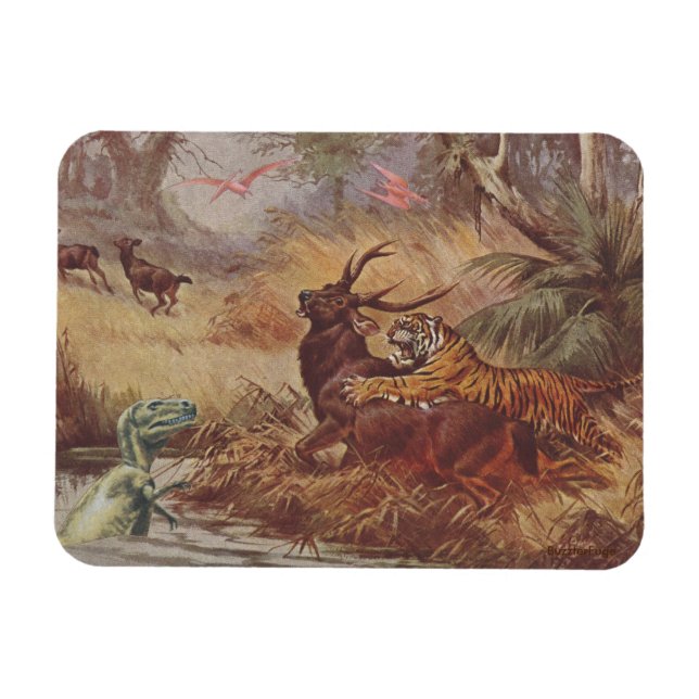 Ímã Dino hunt - (Horizontal)