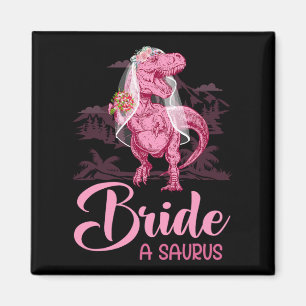 Imã Dino Wedde Noiva Um Saurus Dinosaur Funny Gift Fo