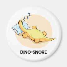 Dinosnore Funny Dormindo Dinossauro Pun