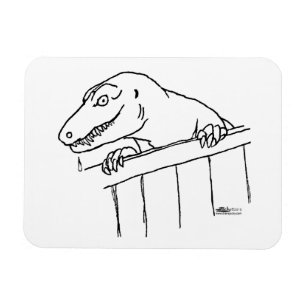 Ímã Dinossauro Amigável da Vizinhança