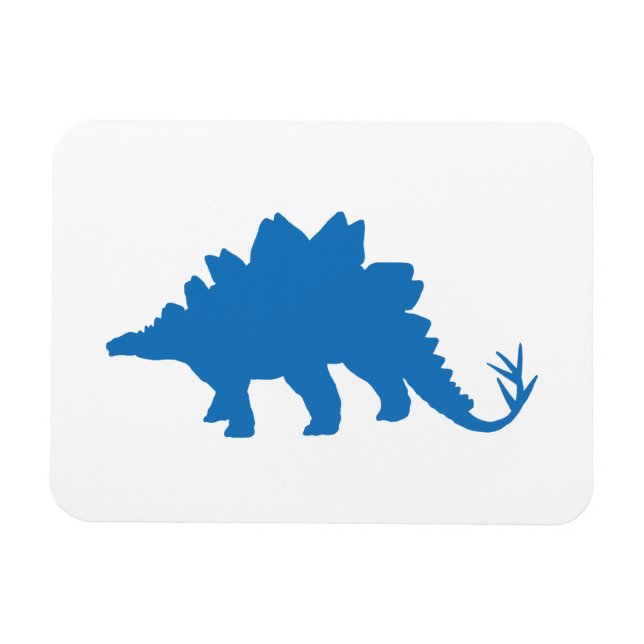 Ímã Dinossauro Azul (Horizontal)