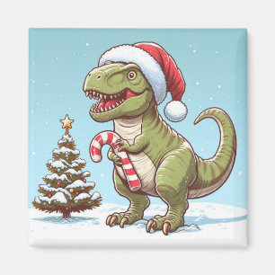 Imã Dinossauro candi doce de Natal