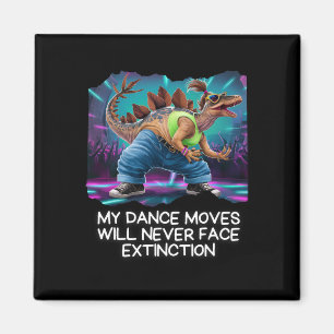 Imã Dinossauro Dança Funny Dancing Dino