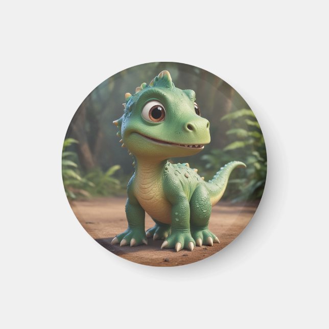 Imã Dinossauro Gato (Frente)