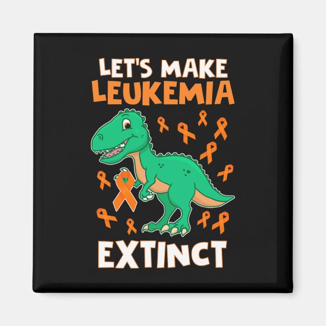 Imã Dinossauro Laranja Fita Hematóloga Repti (Frente)