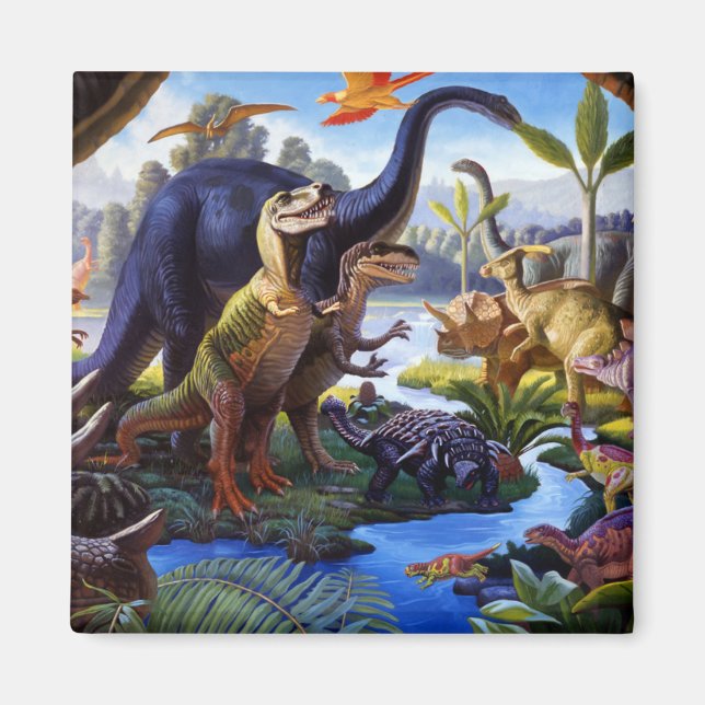 Imã Dinossauro Magnet (Frente)