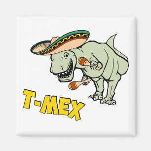 Imã Dinossauro mexicano do tiranossauro de T-Mex T-Rex