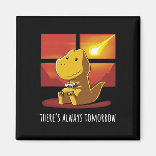 Imã Dinossauro Sempre Amanhã Jogando Vídeo Jogo 1