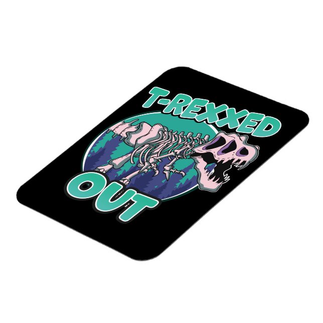 Ímã Dinossauro T-Rexxed Out (Left Side)