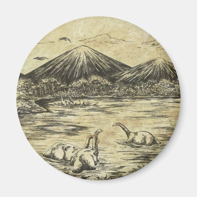 Imã Dinossauros (Frente)