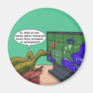 Imã Dinossauros das alterações climáticas