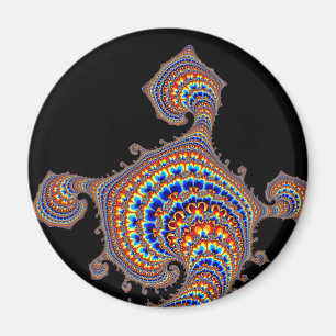 Imã Dinozaur - Arte Fractal