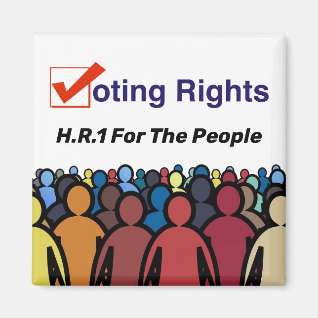 Imã Direitos De Voto RH1 Para A Lei Pessoas (Frente)