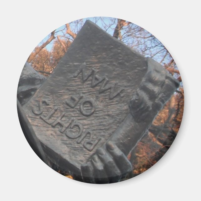 Imã Direitos Magnetos Do Homem (Frente)