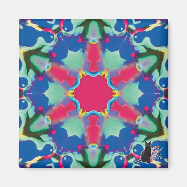 Imã Diretiva Caleidoscópio (Frente)