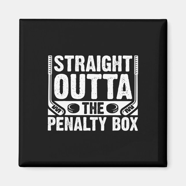 Imã Direto da Caixa de Penalidade Funny Pl de Hóquei n (Frente)