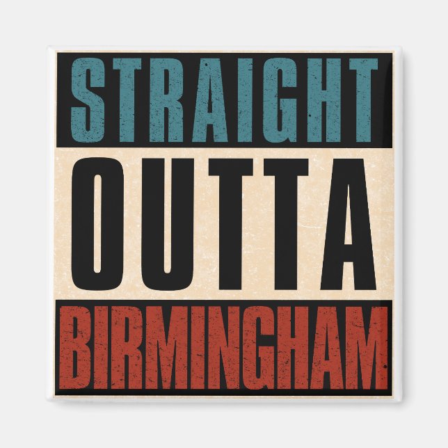Imã Direto de Birmingham Alabama AL (Frente)