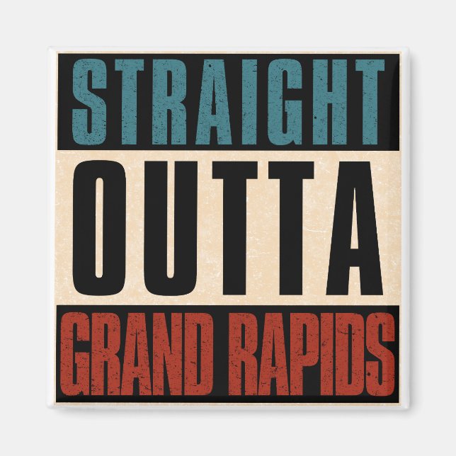 Imã Direto de Grand Rapids Michigan MI (Frente)