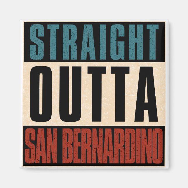 Imã Direto de San Bernardino Califórnia CA (Frente)