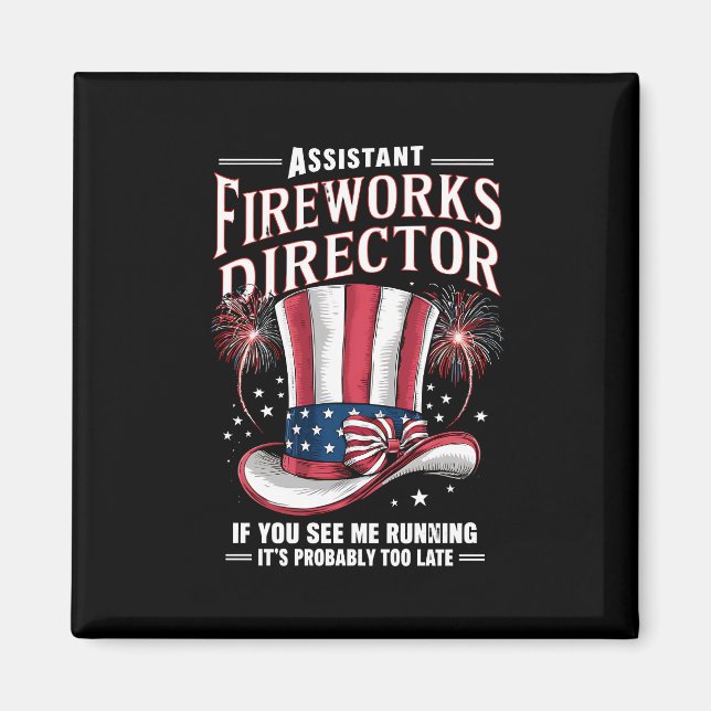 Imã Diretor Assistente de Fogos de Artifício EUA 4 de  (Frente)