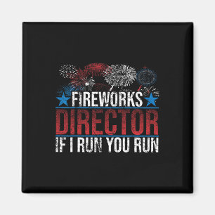Imã Diretor de Fogos de Artifício Engraçado Se Eu Corr
