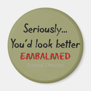 Imã Diretor Funeral/Design do Funny Hearse Engraçado M