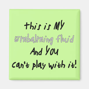 Imã Diretor Funeral/Presente Funny Mortican