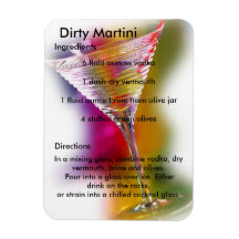 Dirty Martini Beba Magnet