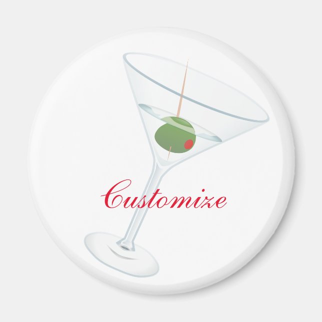 Imã Dirty Olive Martini Thunder_Cove (Frente)