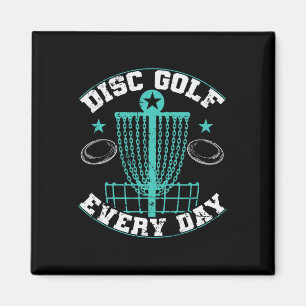 Imã Discgolf Frisbee Diário Esboço