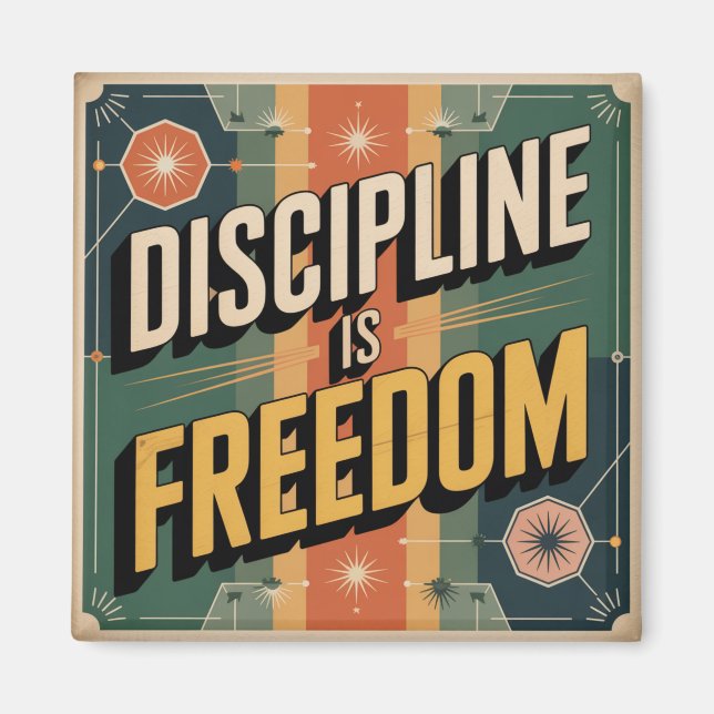 Imã Disciplina É Liberdade (Frente)