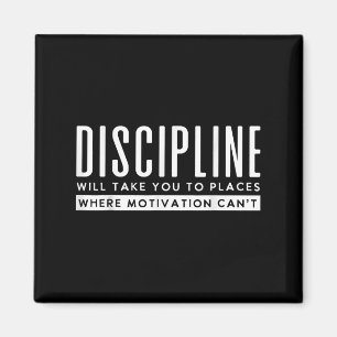 Imã Disciplina Levará Você A Lugares De Motivação
