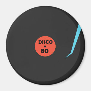 Imã Disco 80 Record Magnet - Dance Party