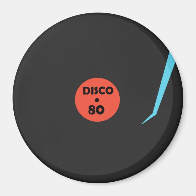 Imã Disco 80 Record Magnet - Dance Party (Frente)